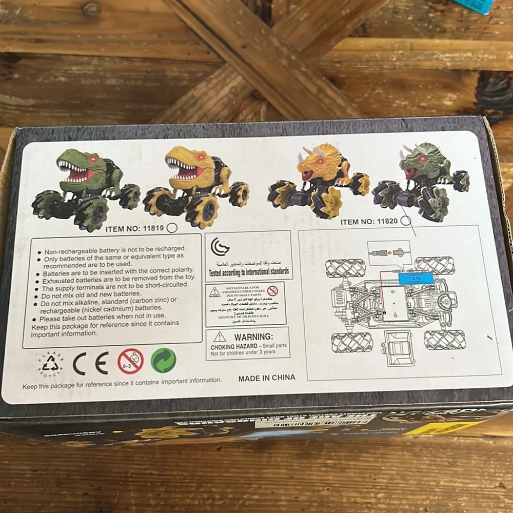 Drift Version The age of Dinosaurs Remote Control Stunt Dinosaur